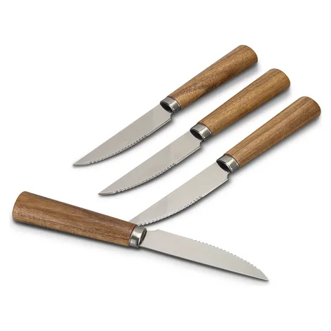 Keepsake Steak Knife Set in natural
