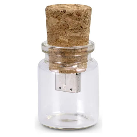 Bottle Flash Drive 8GB in natural