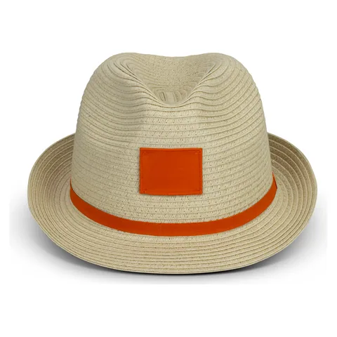 Bruno Fedora Hat orange