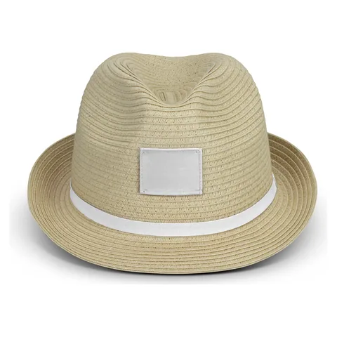 Bruno Fedora Hat in white