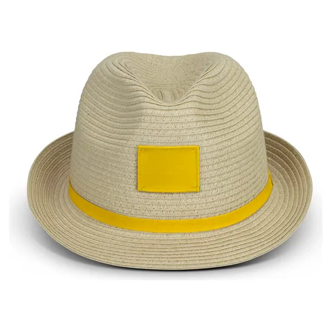 Bruno Fedora Hat yellow