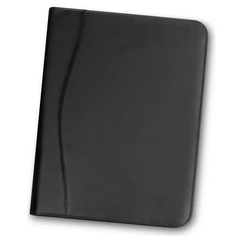 Beaufort Leather Portfolio in black