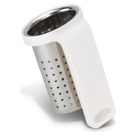 Travel Tea Infuser in white