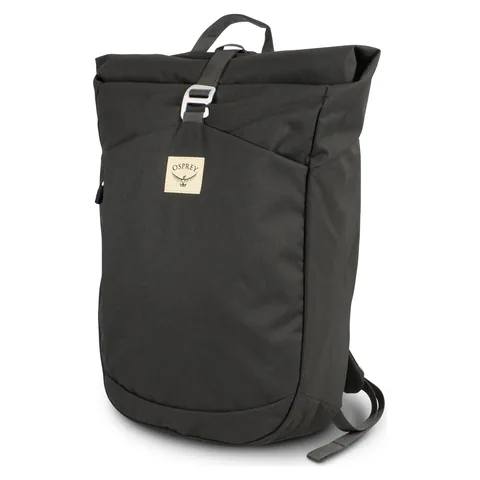 Osprey Arcane Roll Top Backpack in black