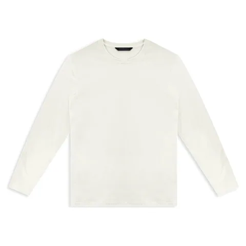 TRENDSWEAR Harlow Men's Long Sleeve Crew in white