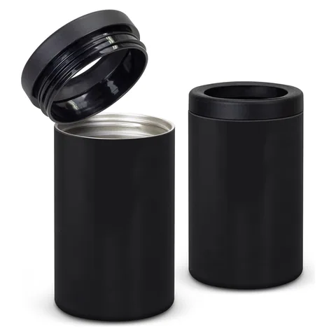 Brewski Vacuum Stubby Cooler black