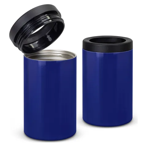 Brewski Vacuum Stubby Cooler blue