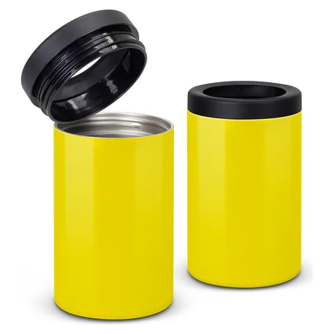 Brewski Vacuum Stubby Cooler yellow