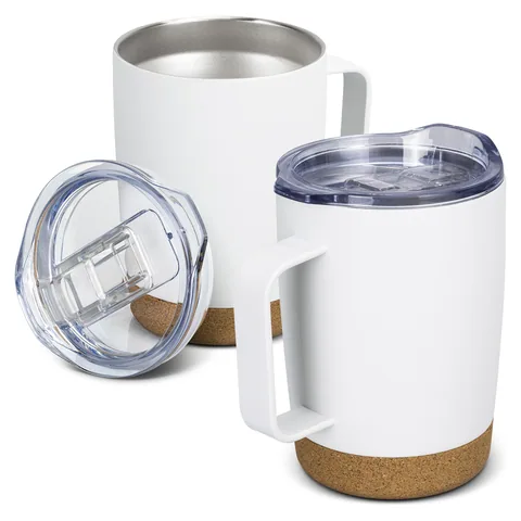 Bardot Vacuum Mug in white