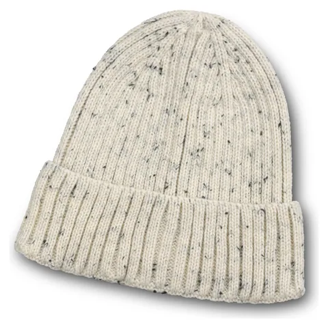 Snowflake Beanie in white
