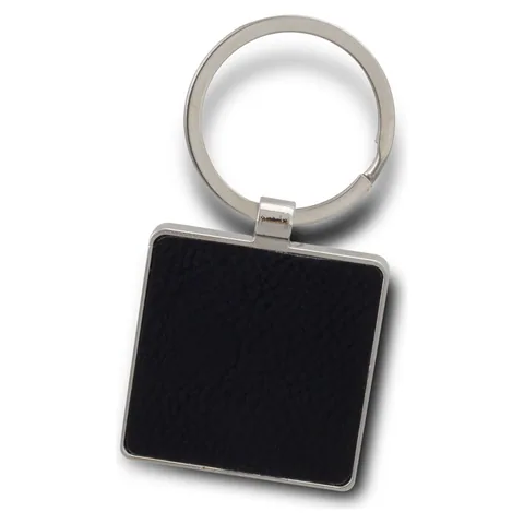 Capulet Key Ring - Square in black