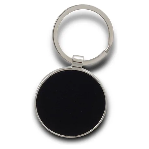 Capulet Key Ring - Round in black
