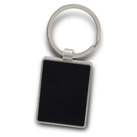 Capulet Key Ring - Rectangle in black