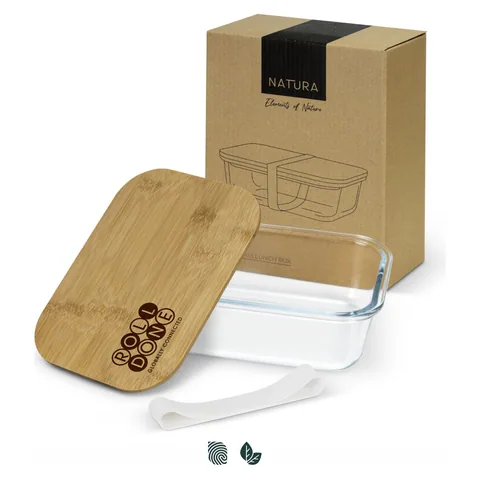 NATURA Iris Glass Lunch Box