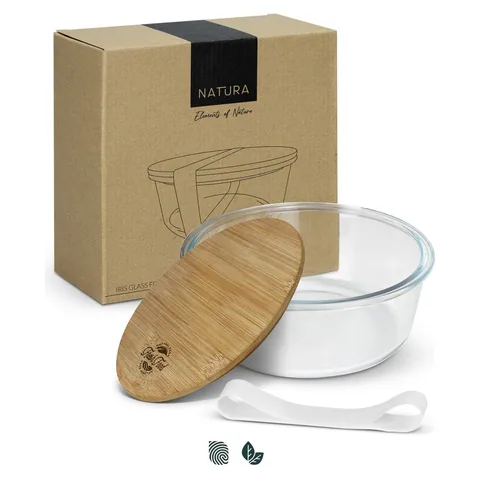 NATURA Iris Glass Food Container