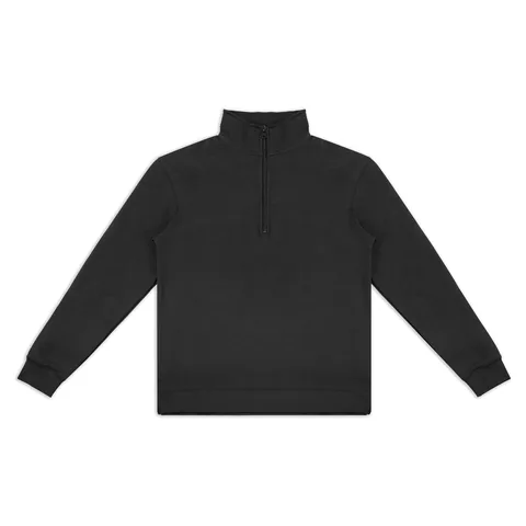 TRENDSWEAR Camden Unisex Quarter Zip black