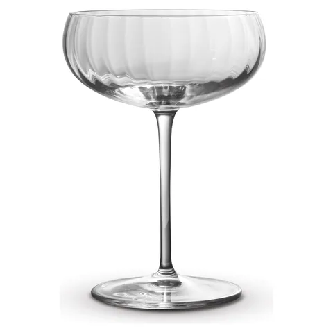 Luigi Bormioli Optica Cocktail Glass in clear