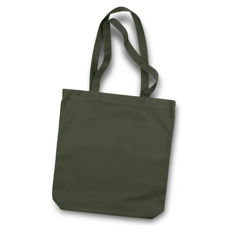 California Canvas Tote Bag green