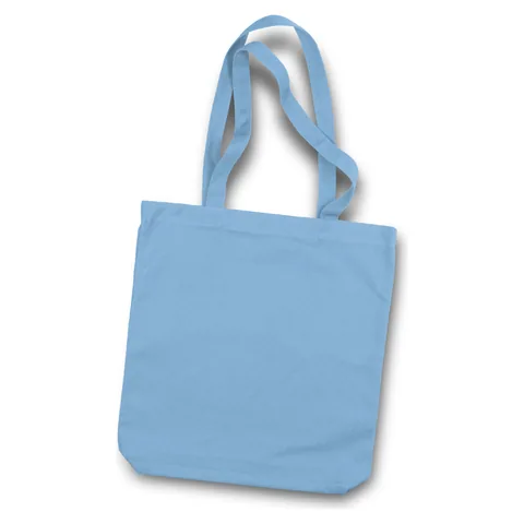 California Canvas Tote Bag lblue