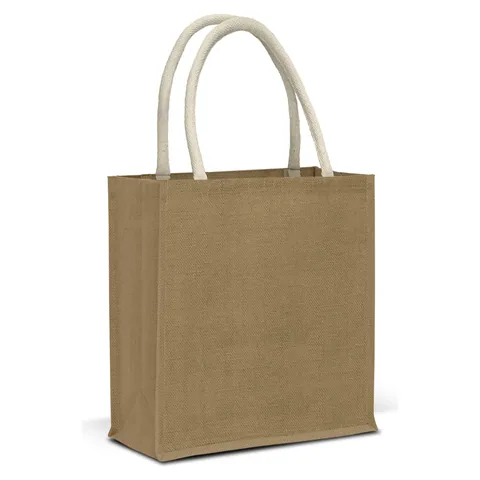 Lanza Starch Jute Tote Bag in natural