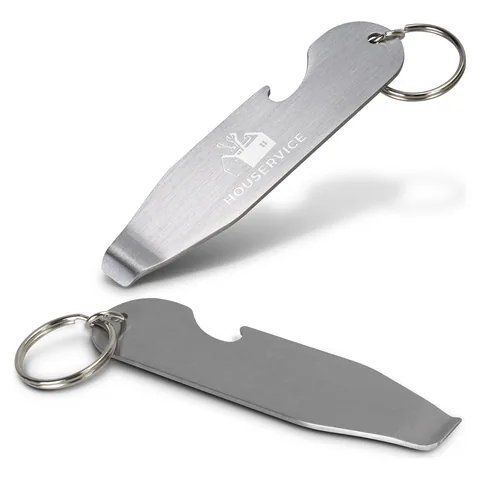 Paint Tin and Bottle Opener Key Ring