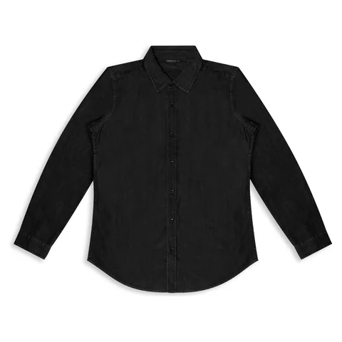 TRENDSWEAR Chester Men's Denim Shirt black