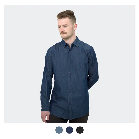 TRENDSWEAR Chester Men's Denim Shirt