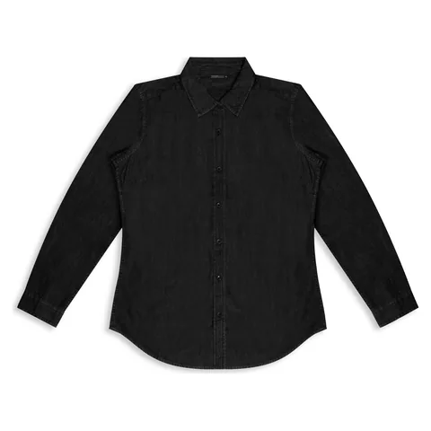 TRENDSWEAR Chester Women's Denim Shirt black