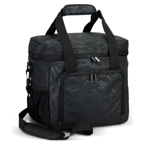 Urban Camo Cooler Bag in black