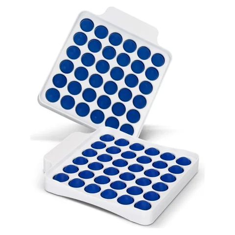 Fidget Popper Board - Square blue