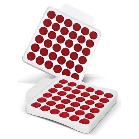 Fidget Popper Board - Square in red