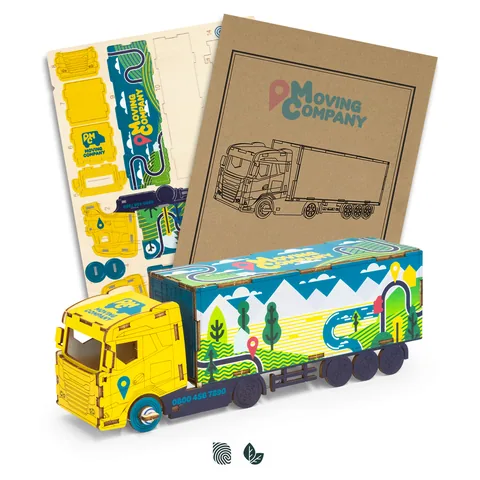 BRANDCRAFT Large Truck Wooden Model