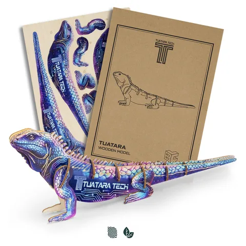 BRANDCRAFT Tuatara Wooden Model