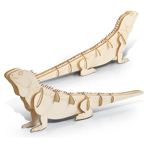 BRANDCRAFT Tuatara Wooden Model in natural
