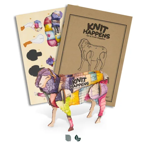 BRANDCRAFT Sheep Wooden Model