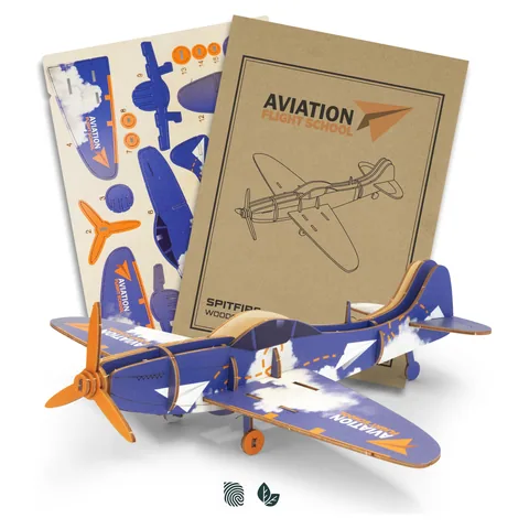 BRANDCRAFT Spitfire Wooden Model