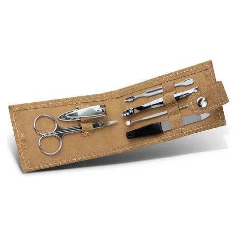Cork Manicure Set in natural