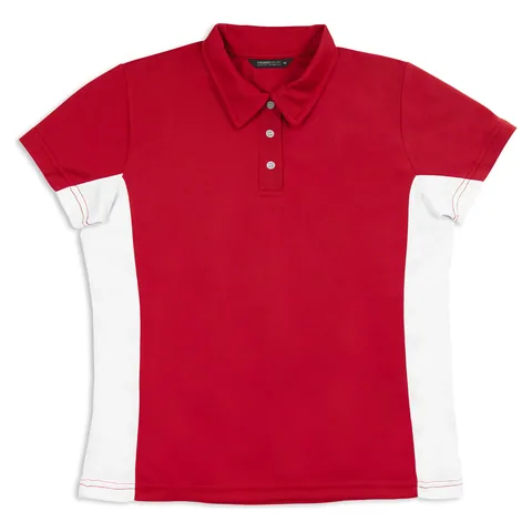 TRENDSWEAR Harvey Womens Polo in red