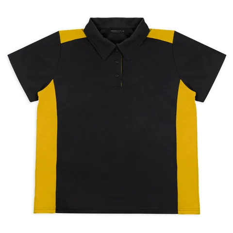 TRENDSWEAR Apex Womens Polo gold