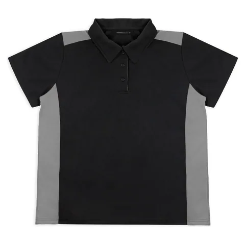 TRENDSWEAR Apex Womens Polo in grey