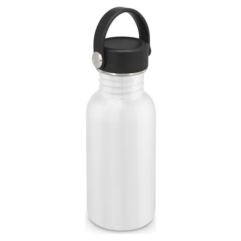 Nomad Bottle 500ml - Carry Lid in white