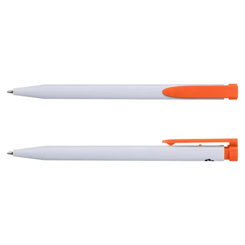 Recycled Plastic Pen orange