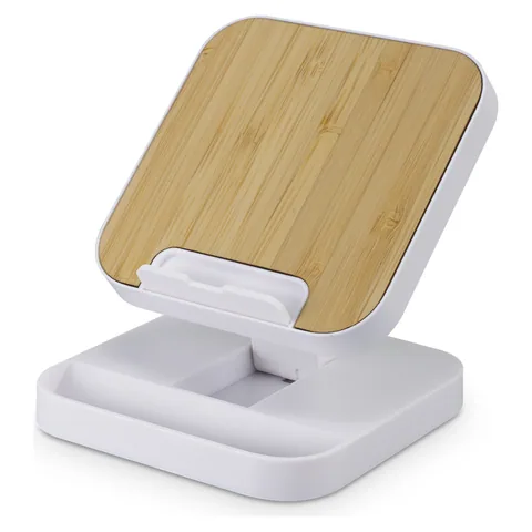 Flex Wireless Fast Charging Stand in white