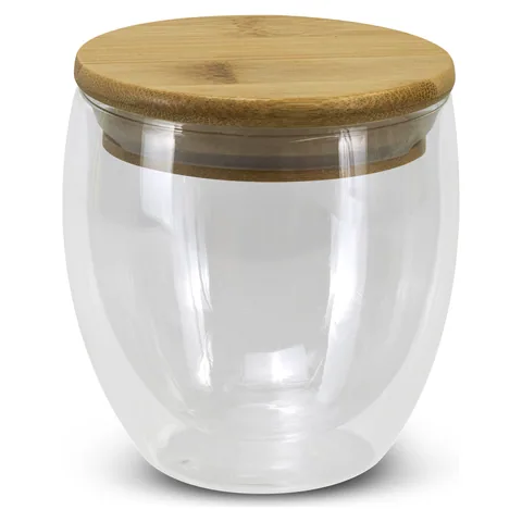 NATURA Azzurra Glass Cup - 250ml in natural
