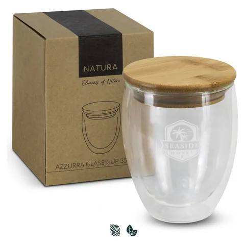 NATURA Azzurra Glass Cup - 350ml