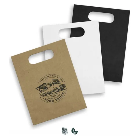 Medium Die Cut Paper Bag Portrait