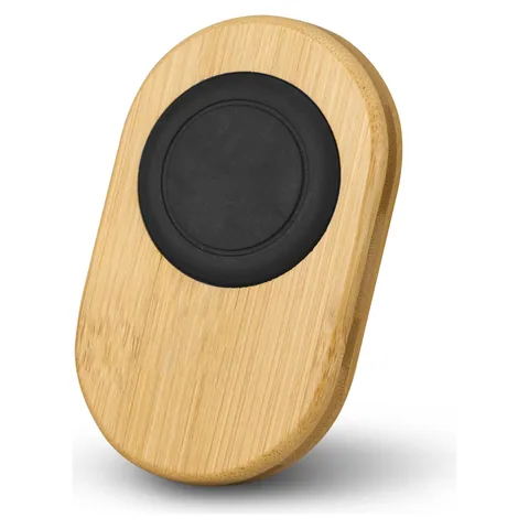 Bamboo Car Phone Holder in black