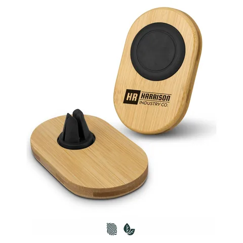Bamboo Car Phone Holder