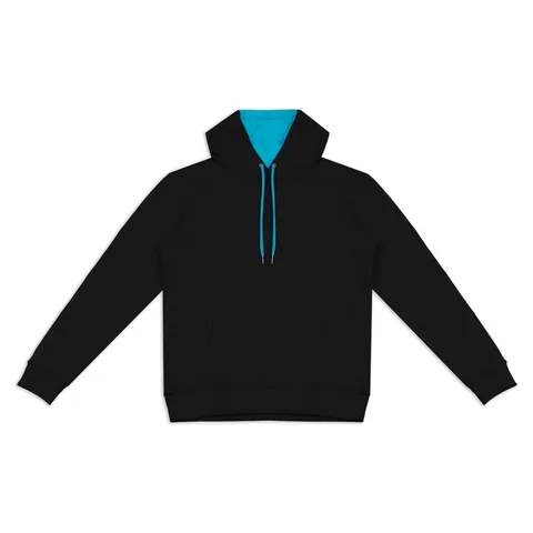 TRENDSWEAR Studio Contrast Unisex Hoodie blue
