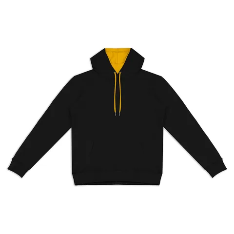 TRENDSWEAR Studio Contrast Unisex Hoodie gold